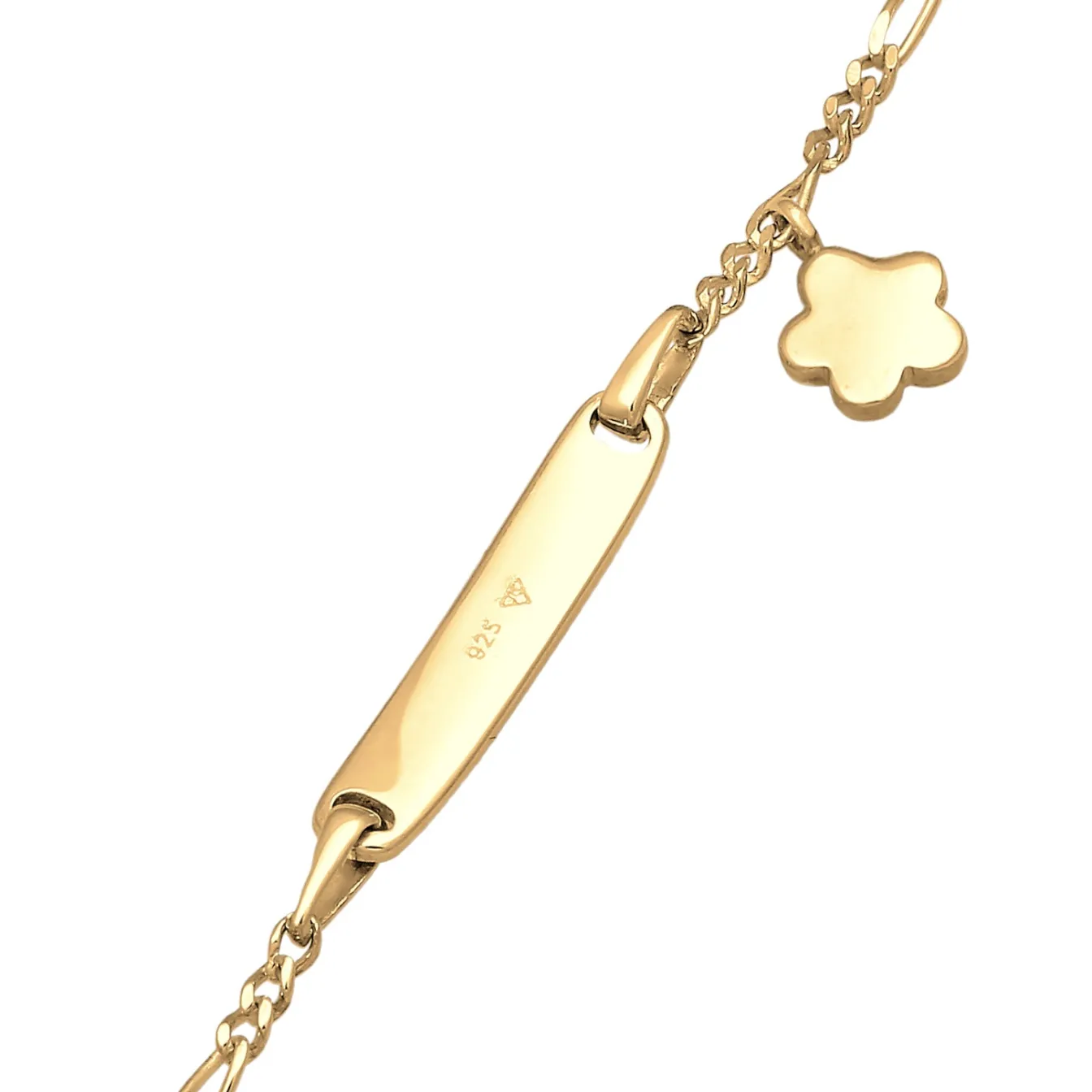 Elli "Figaro-Armband Blume | Kristall ( Rosa )<Kinder Symbol-schmuck|Letzte Chance