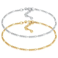 Elli "Figaro-Armbandset< Armbänder|Silber