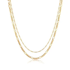 Elli "Figaro-Layer-Halskette< Halsketten|Silber