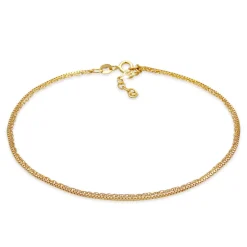 Elli "Fußkettchen< Fußschmuck|Vergoldet