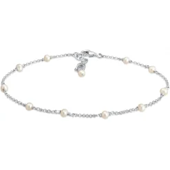 Elli "Fußkettchen | Süßwasserperle< Roségold|Hochzeit