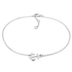 Elli "Fußkettchen Anker< Roségold|Symbol-schmuck