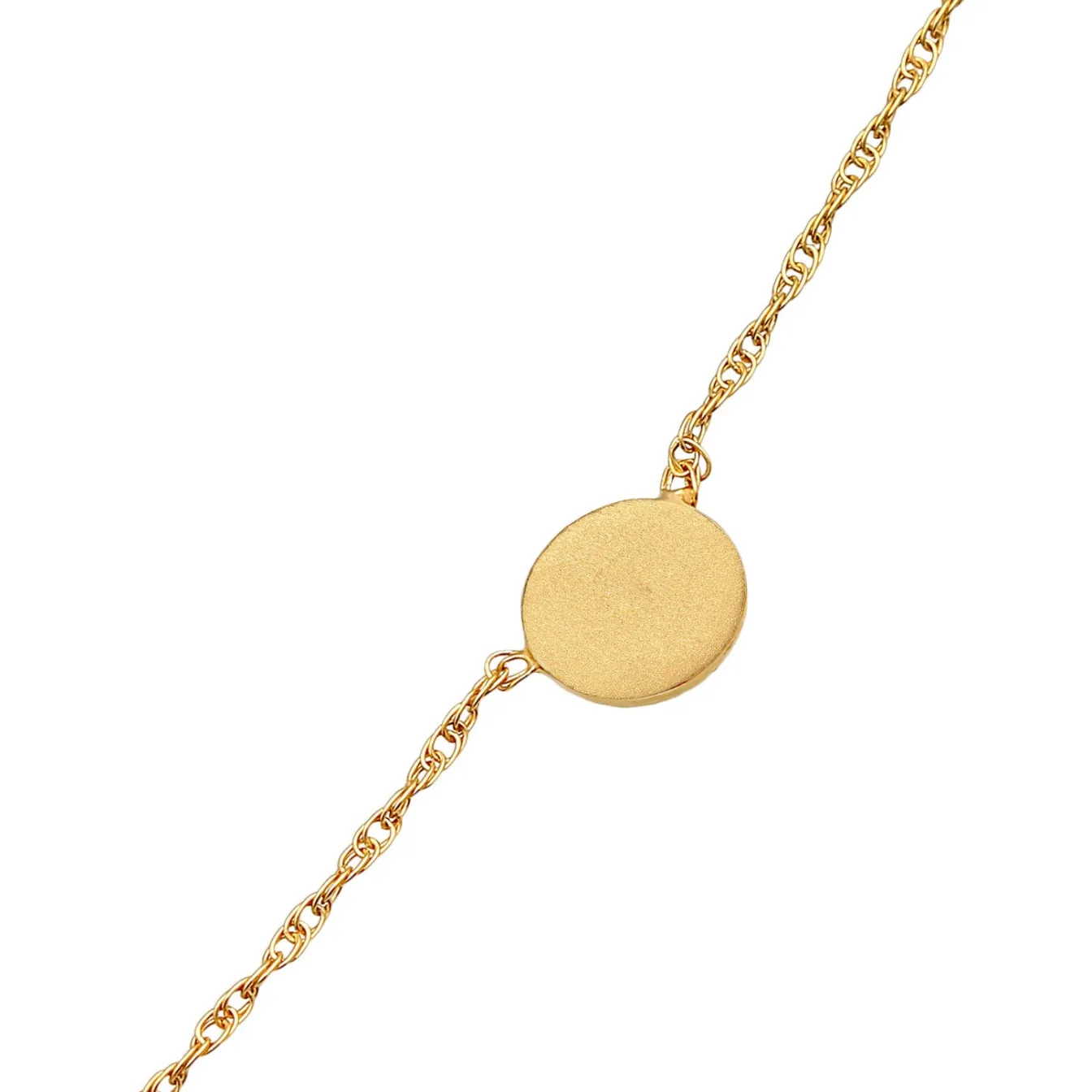 Elli "Fußkettchen Coin< Symbol-schmuck|Fußschmuck