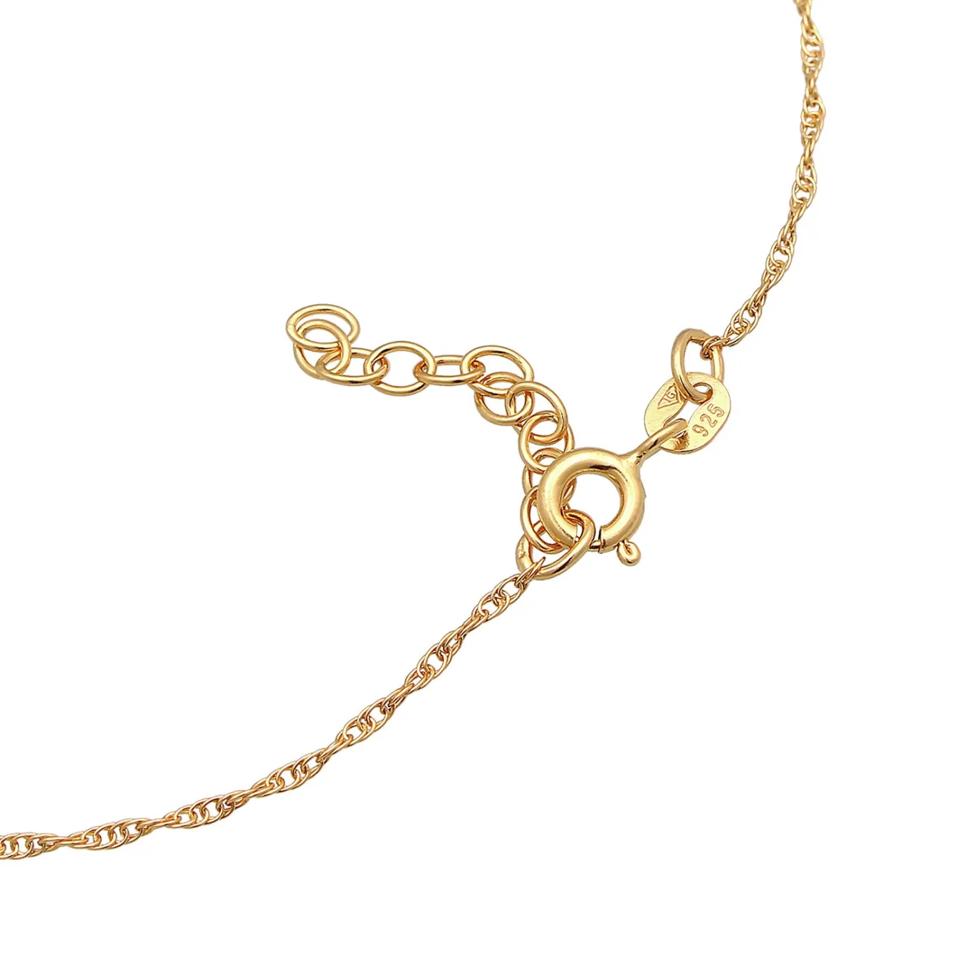 Elli "Fußkettchen Feder< Fußschmuck|Silber