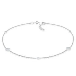 Elli "Fußkettchen Geo< Vergoldet|Fußschmuck