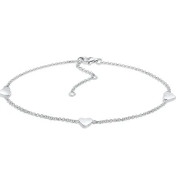 Elli "Fußkettchen Herz< Symbol-schmuck|Herz-schmuck
