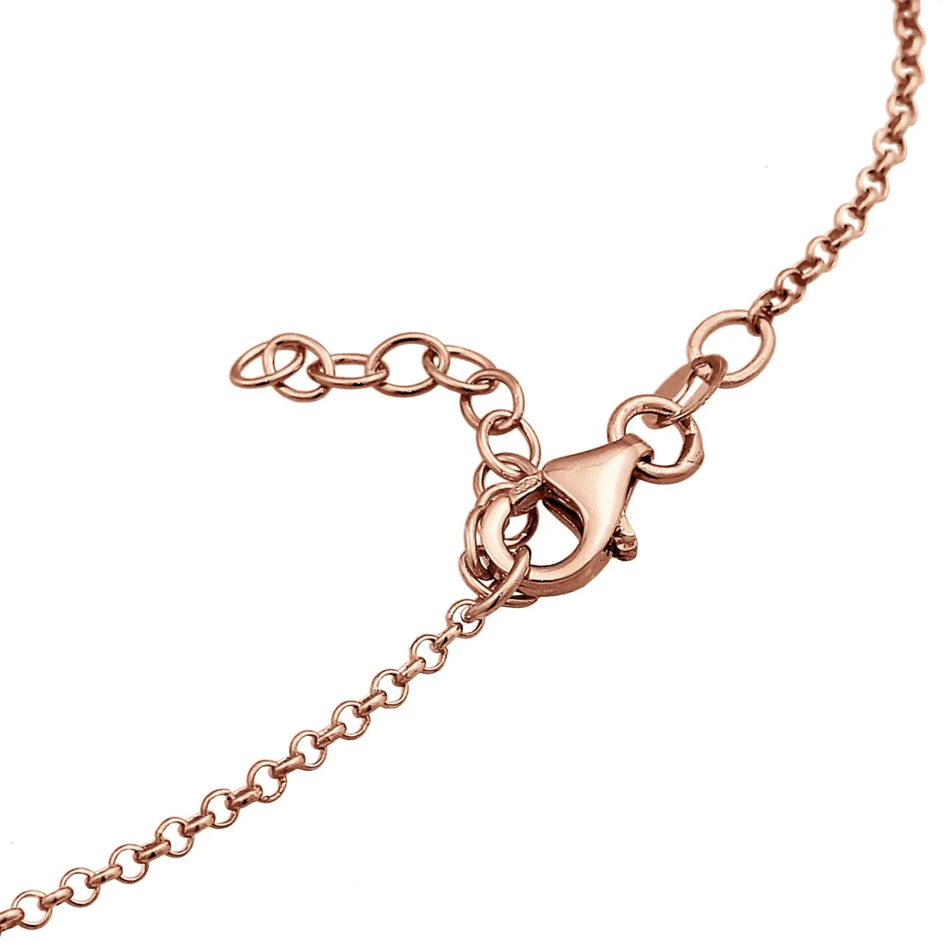 Elli "Fußkettchen Herz< Roségold|Symbol-schmuck