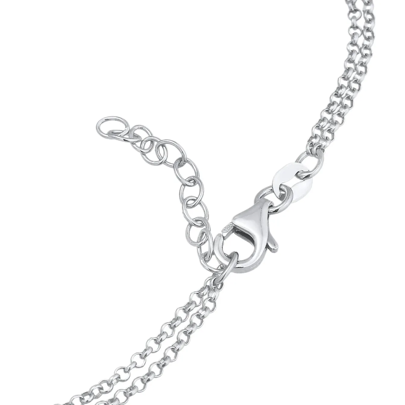 Elli "Fußkettchen Herz Unendlichkeit< Symbol-schmuck|Herz-schmuck