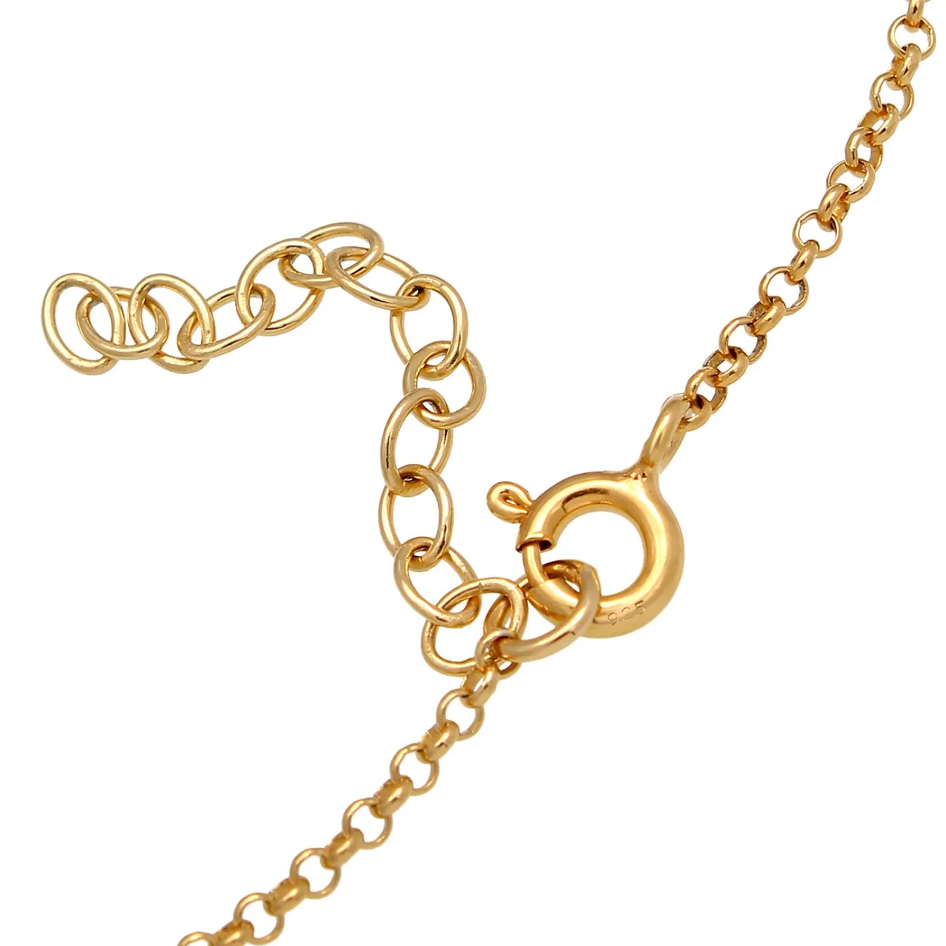 Elli "Fußkettchen Kleeblatt< Symbol-schmuck|Fußschmuck