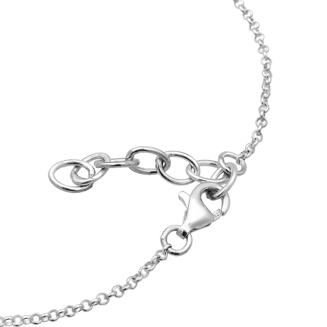 Elli "Fußkettchen Kugel | Kristall ( Pink )< Fußschmuck