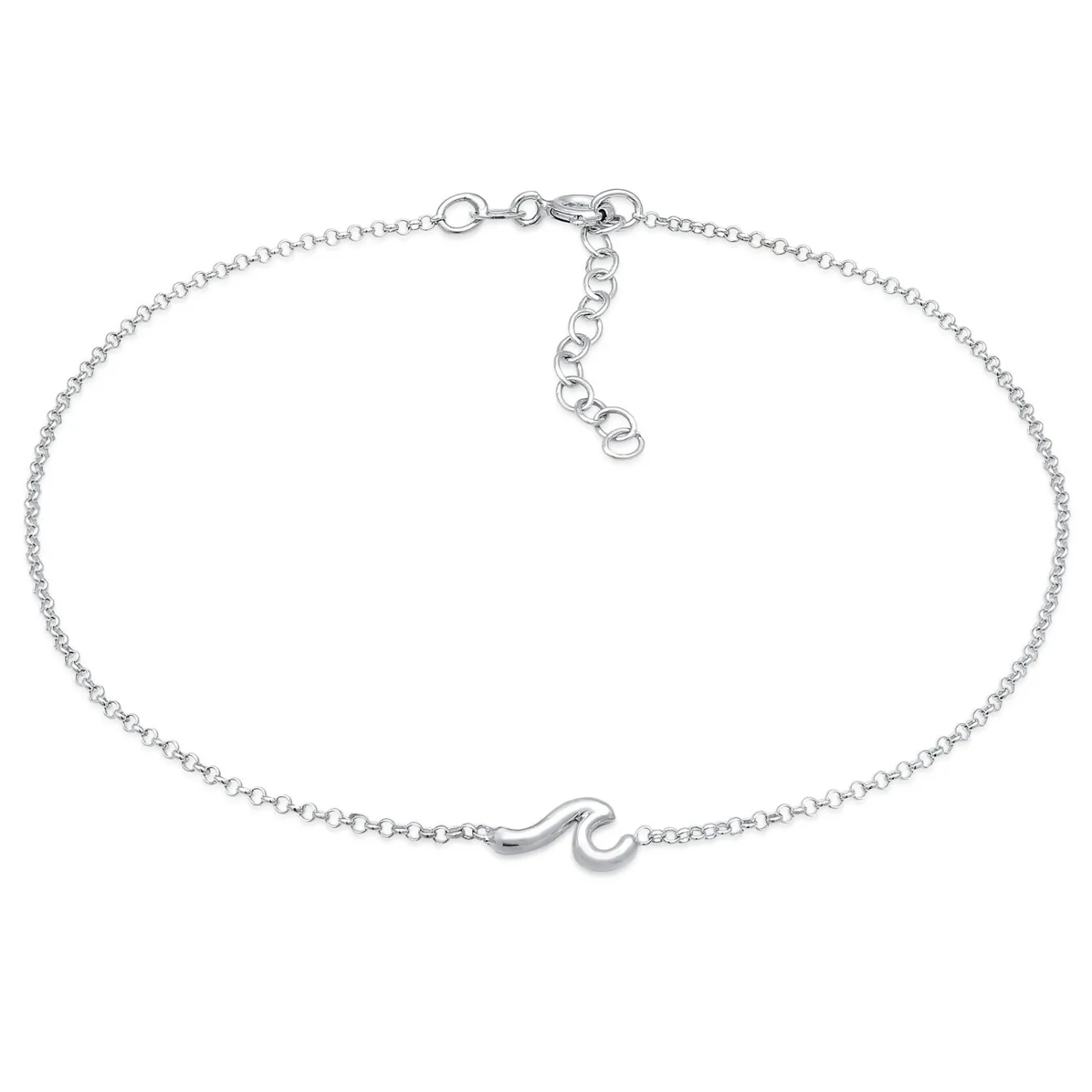 Elli "Fußkettchen Welle< Symbol-schmuck|Fußschmuck