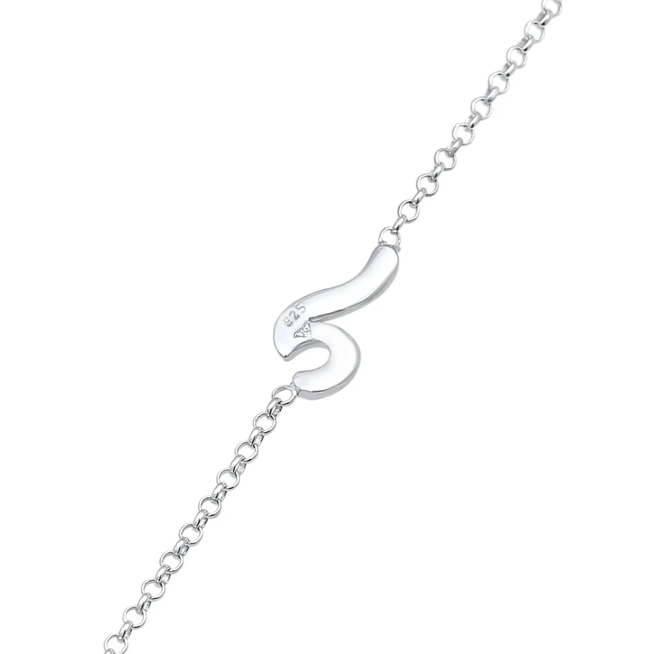 Elli "Fußkettchen Welle< Symbol-schmuck|Fußschmuck