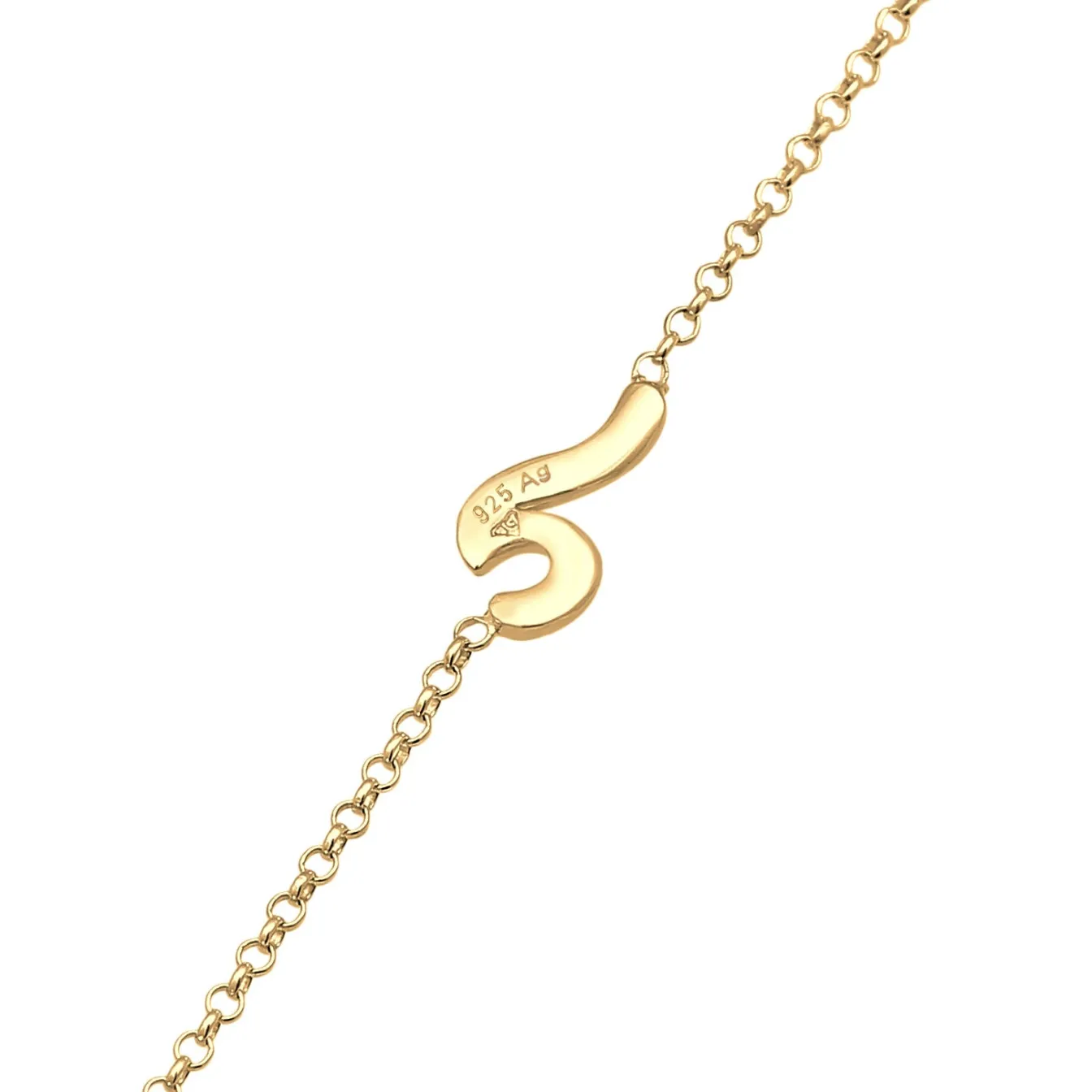 Elli "Fußkettchen Welle< Symbol-schmuck|Fußschmuck