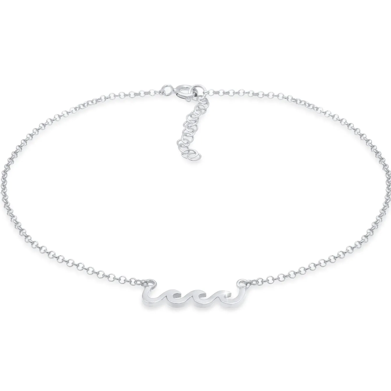 Elli "Fußkettchen Welle< Symbol-schmuck|Fußschmuck