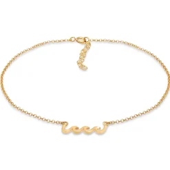 Elli "Fußkettchen Welle< Symbol-schmuck|Fußschmuck