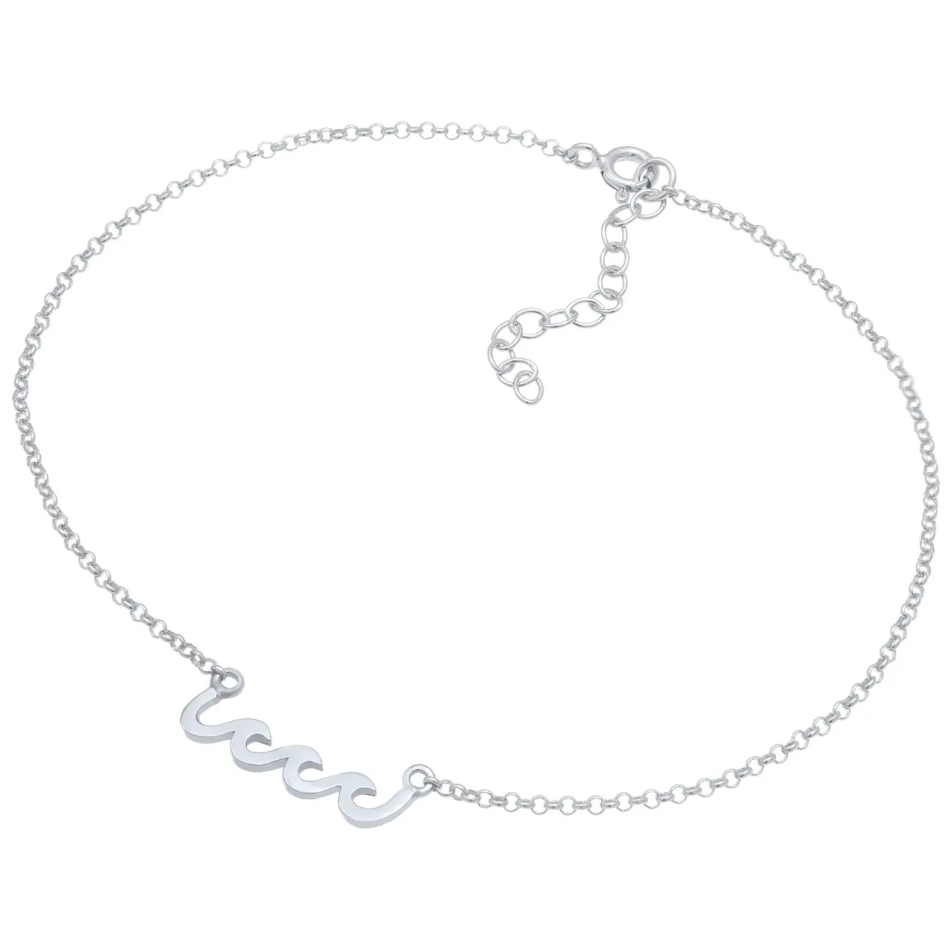 Elli "Fußkettchen Welle< Symbol-schmuck|Fußschmuck