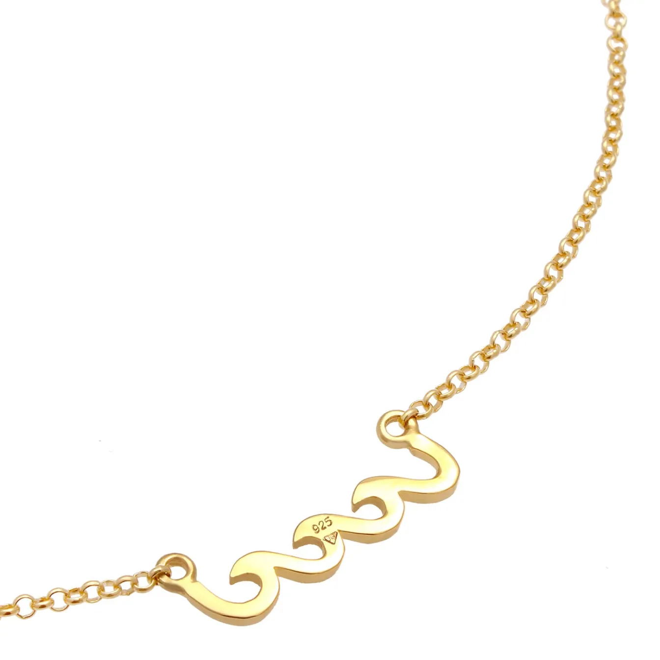 Elli "Fußkettchen Welle< Symbol-schmuck|Fußschmuck