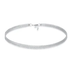 Elli "Glieder Choker< Halsketten|Vergoldet