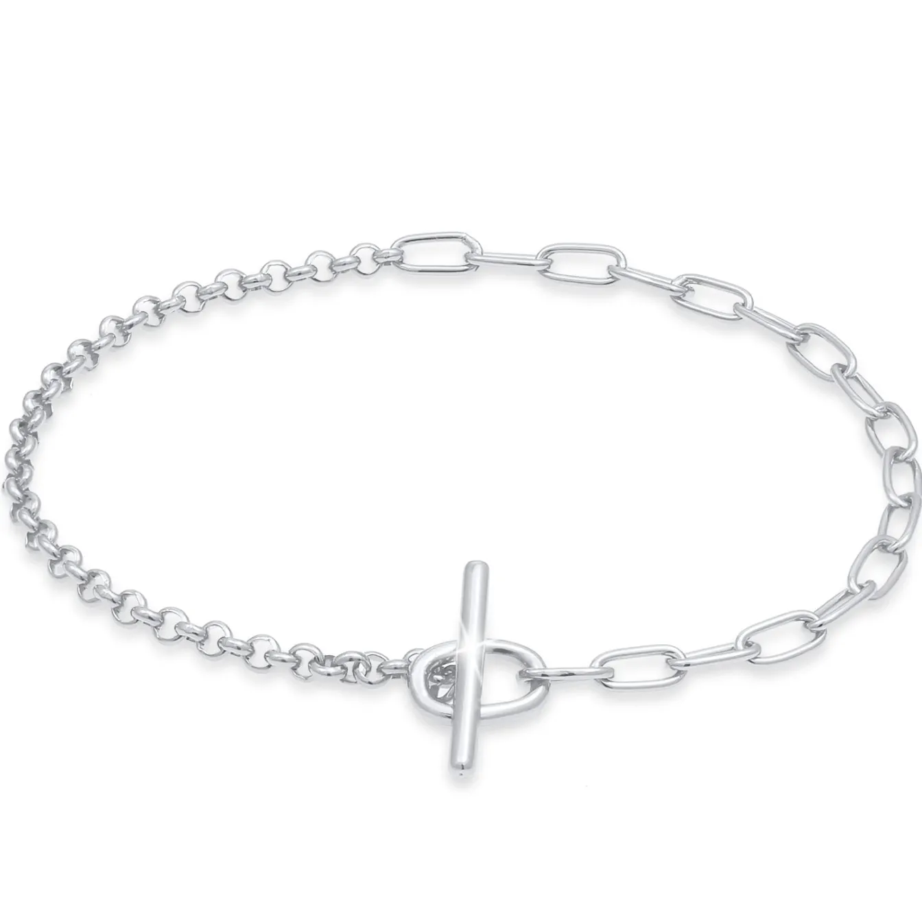 Elli "Glieder-Armband< Armbänder|Silber