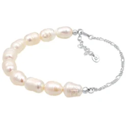 Elli "Glieder-Armband | Süßwasserperlen< Hochzeit|Perlen