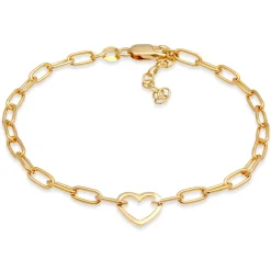 Elli "Glieder-Armband Herz< Symbol-schmuck|Herz-schmuck