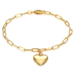 Elli "Glieder-Armband Herz< Symbol-schmuck|Herz-schmuck
