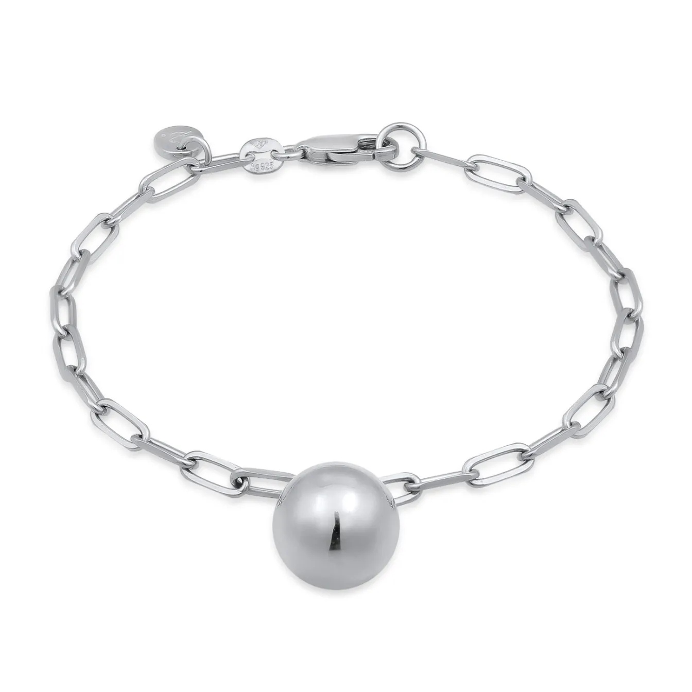 Elli "Glieder-Armband Kugel< Vergoldet|Armbänder