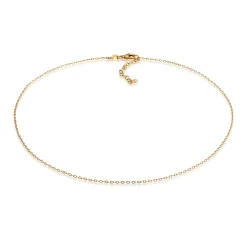 Elli "Glieder-Choker< Vergoldet|Halsketten