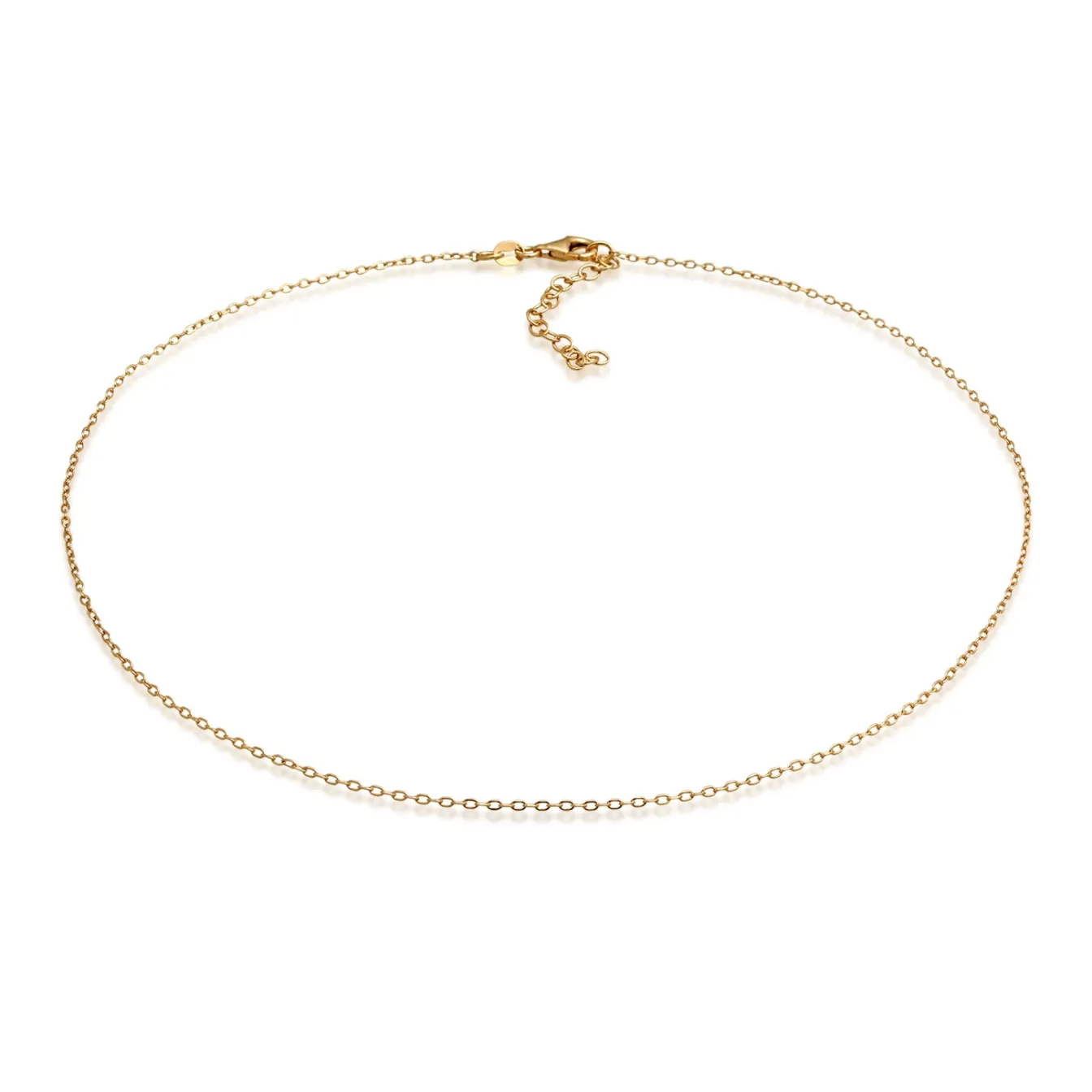 Elli "Glieder-Choker< Vergoldet|Halsketten