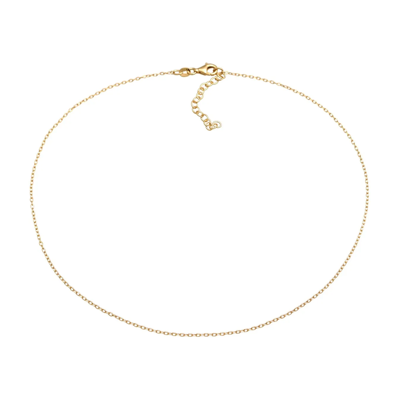 Elli "Glieder-Choker< Vergoldet|Halsketten