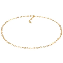 Elli "Glieder-Choker Herz< Vergoldet|Symbol-schmuck