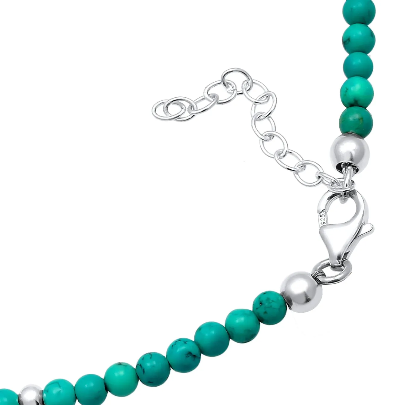 Elli "Glieder-Fußkettchen | Howlith ( )< Fußschmuck