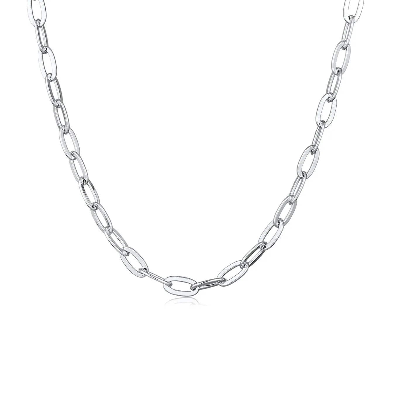Elli "Glieder-Halskette Oval< Halsketten