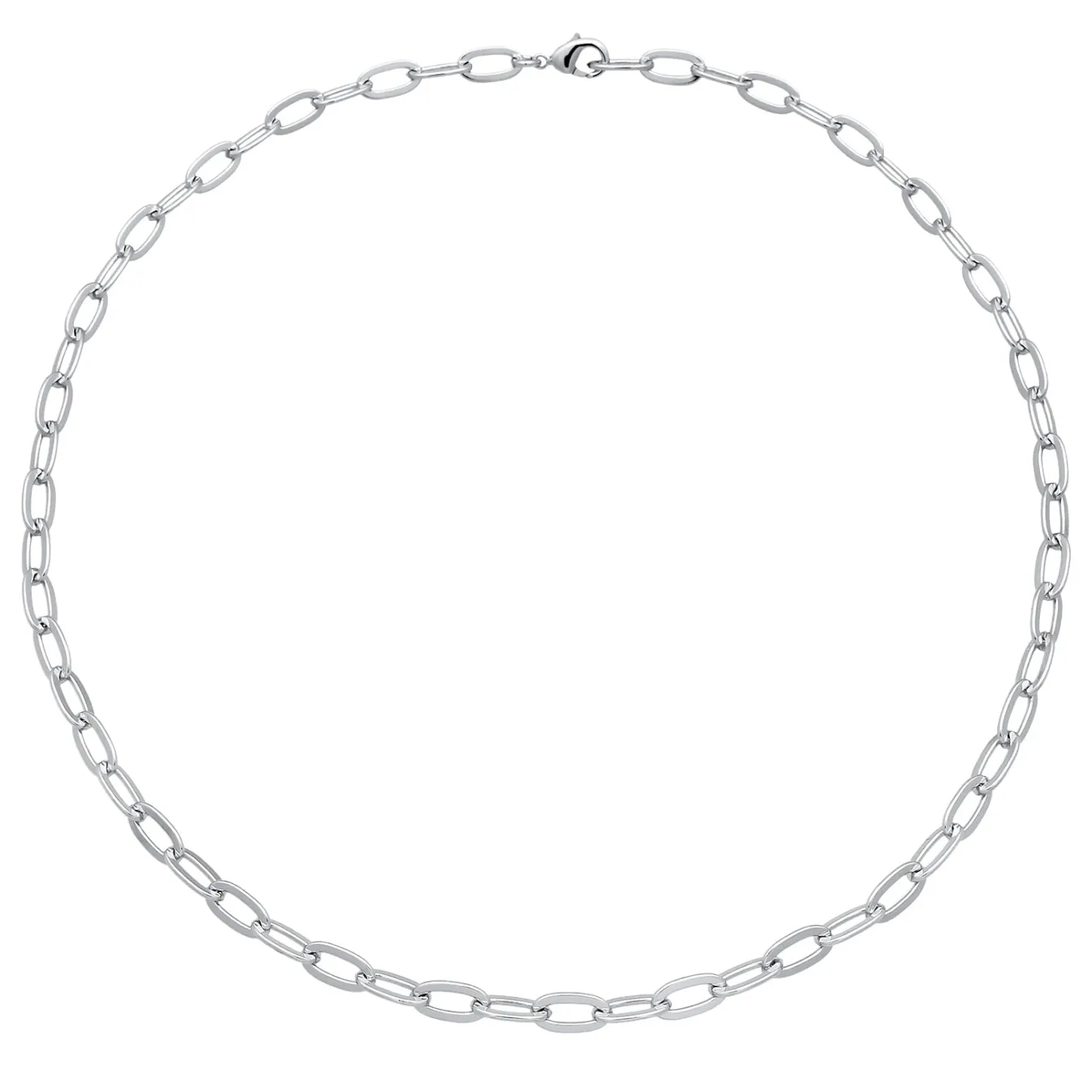 Elli "Glieder-Halskette Oval< Halsketten