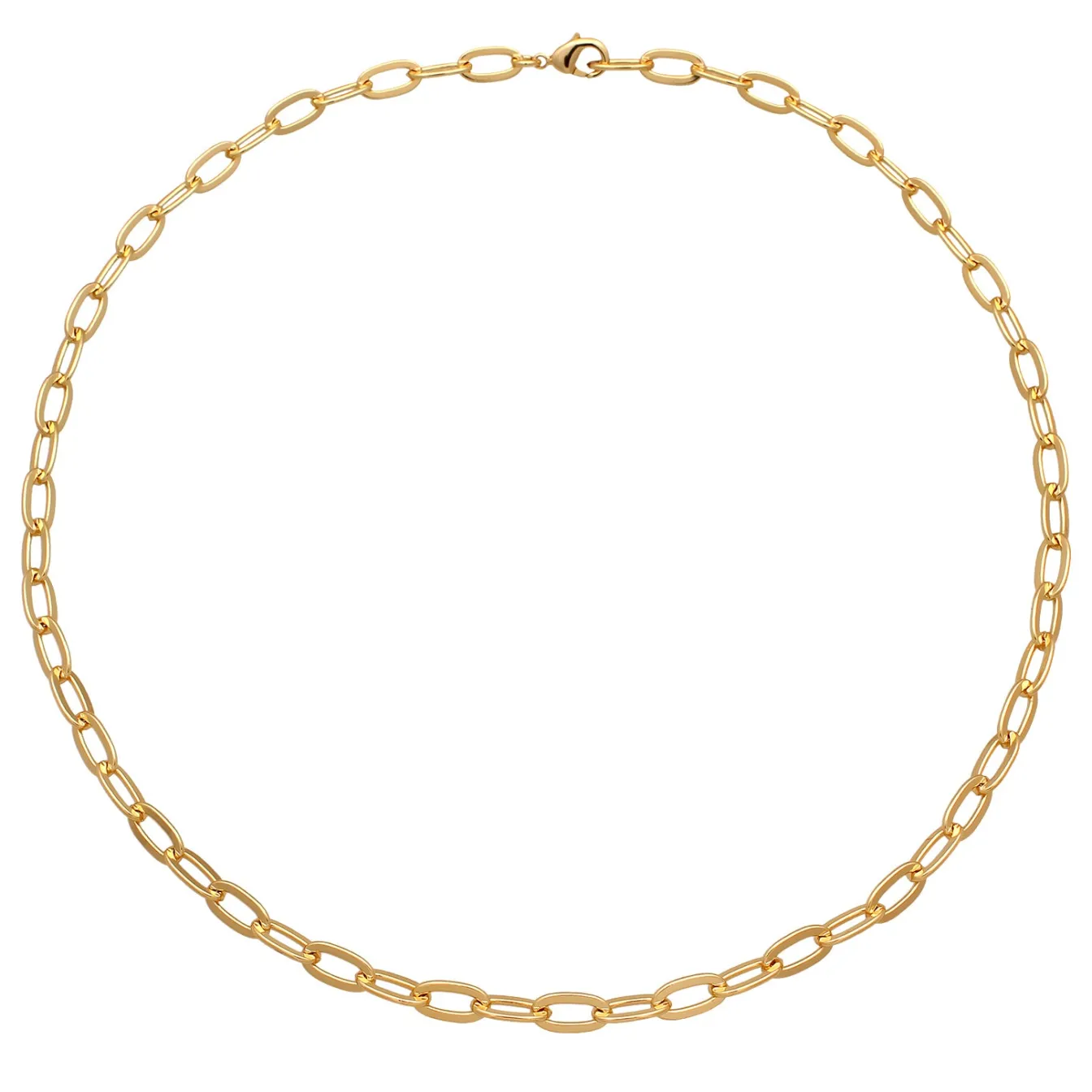 Elli "Glieder-Halskette Oval< Halsketten