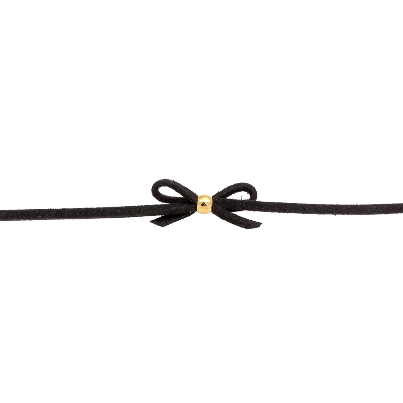 Elli "Glieder-Halskette Schleife | Kunstleder< Symbol-schmuck|Halsketten