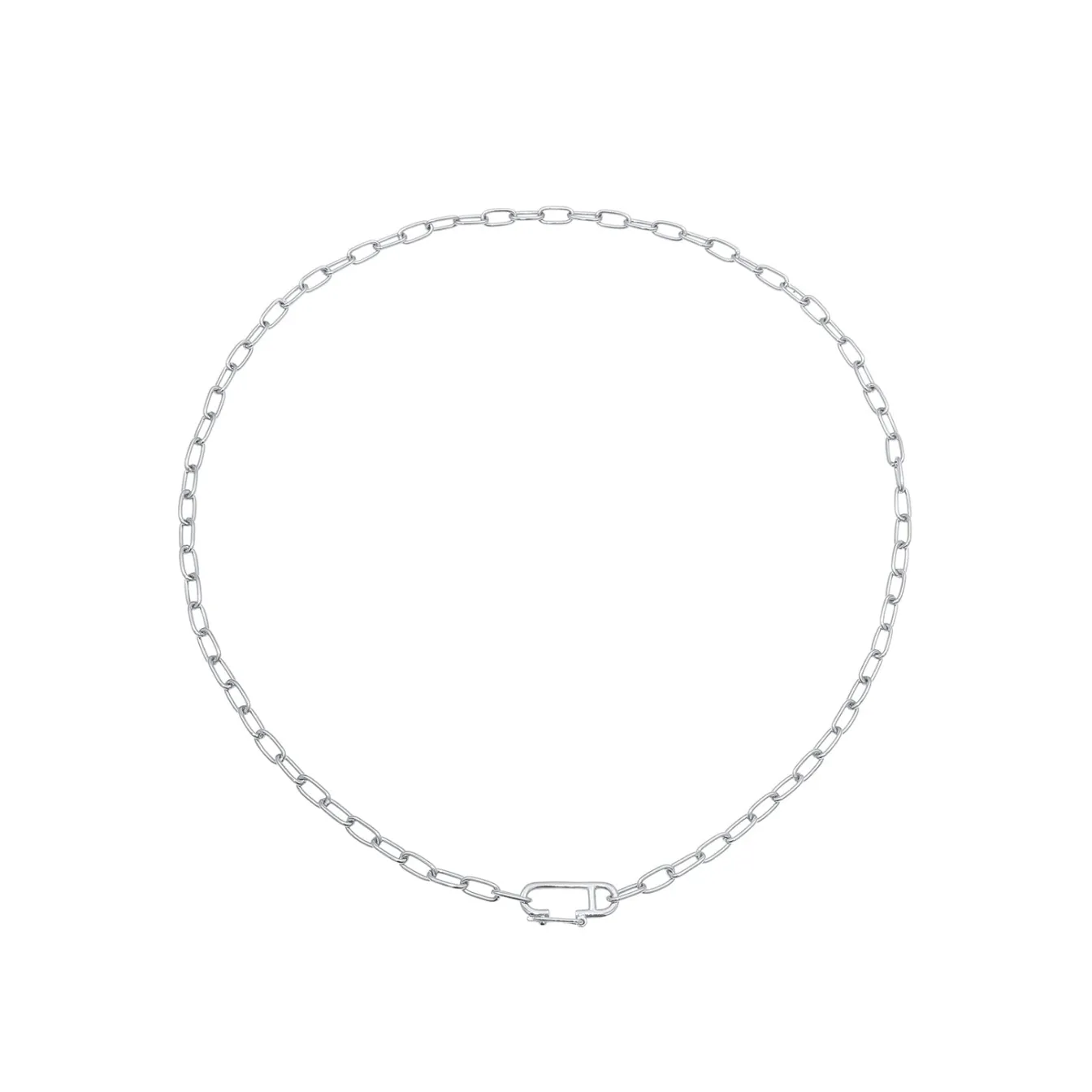 Elli "Glieder-Halskette Sicherheitsnadel< Symbol-schmuck|Halsketten