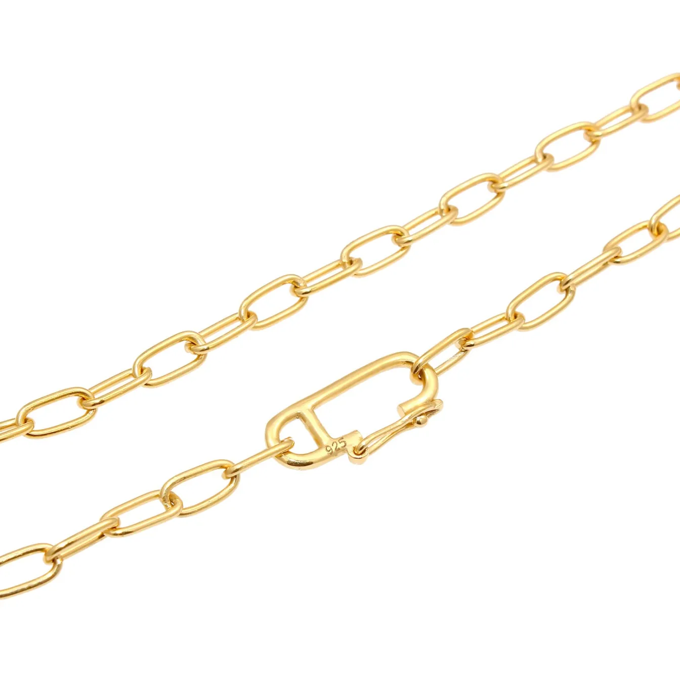 Elli "Glieder-Halskette Sicherheitsnadel< Symbol-schmuck|Halsketten