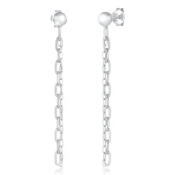 Elli "Glieder-Ohrstecker Ear Chain< Ohrringe|Vergoldet