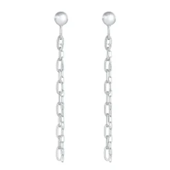 Elli "Glieder-Ohrstecker Ear Chain< Ohrringe|Vergoldet