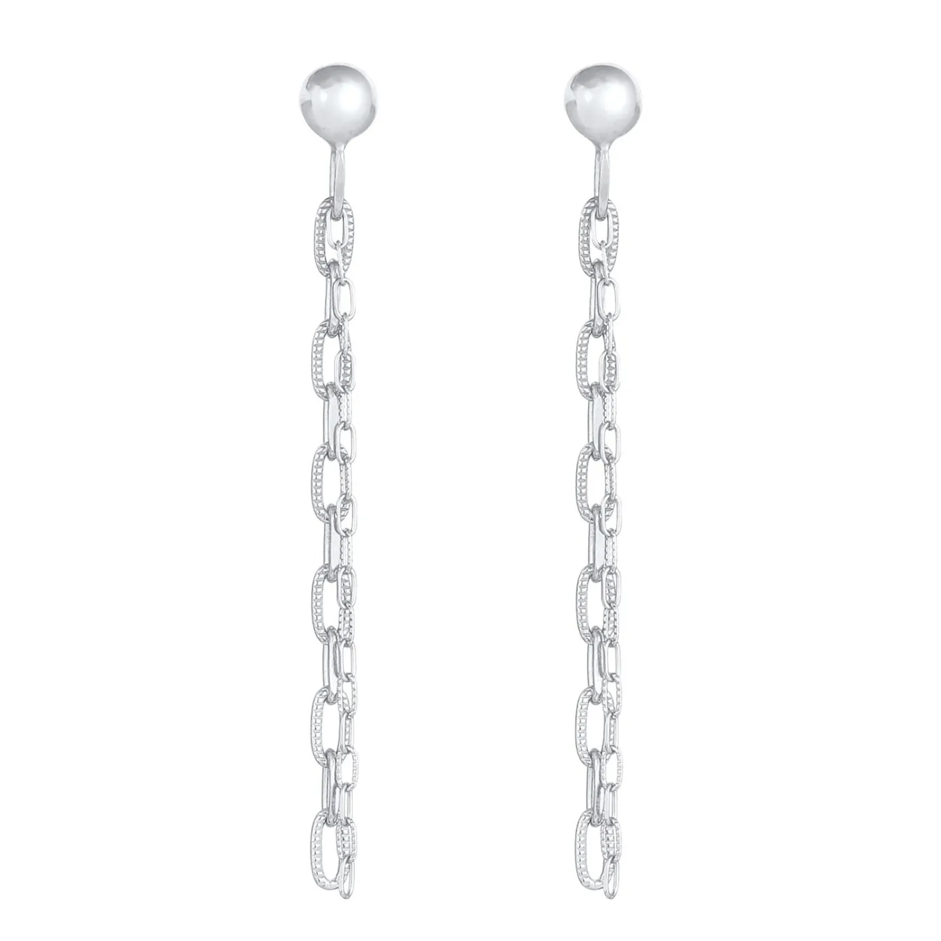 Elli "Glieder-Ohrstecker Ear Chain< Ohrringe|Vergoldet