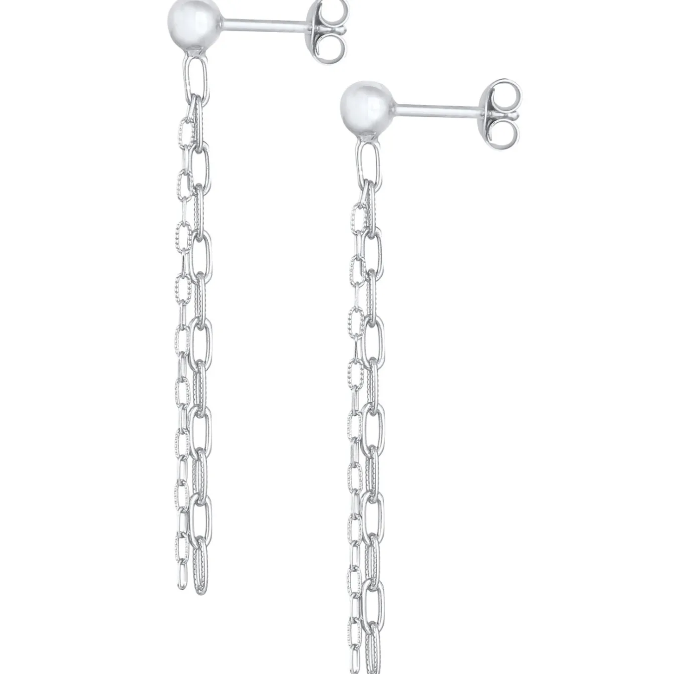 Elli "Glieder-Ohrstecker Ear Chain< Ohrringe|Vergoldet