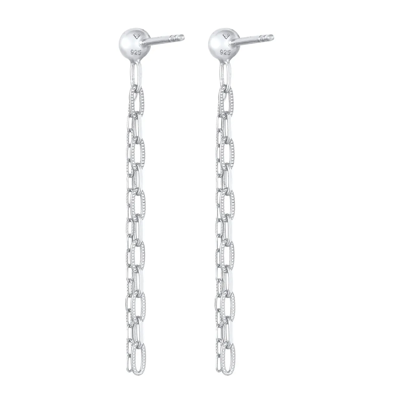 Elli "Glieder-Ohrstecker Ear Chain< Ohrringe|Vergoldet