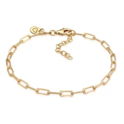 Elli "Glilederarmband Herz-Anhänger< Vergoldet|Symbol-schmuck