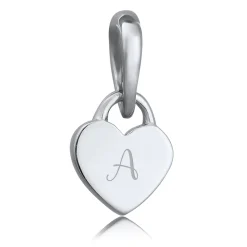 Elli "Gravur Anhänger | Herz< Vergoldet|Symbol-schmuck