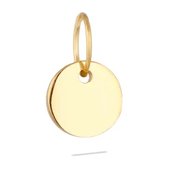 Elli "Gravur Anhänger | Plättchen< Anhänger & Charms|Echtgold