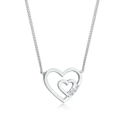 Elli "Halskette | Diamant ( Weiß, 0,045 ct )< Vergoldet|Symbol-schmuck