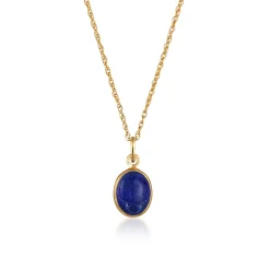 Elli "Halskette | Lapis Lazuli (Blau)< Edelsteine|Halsketten