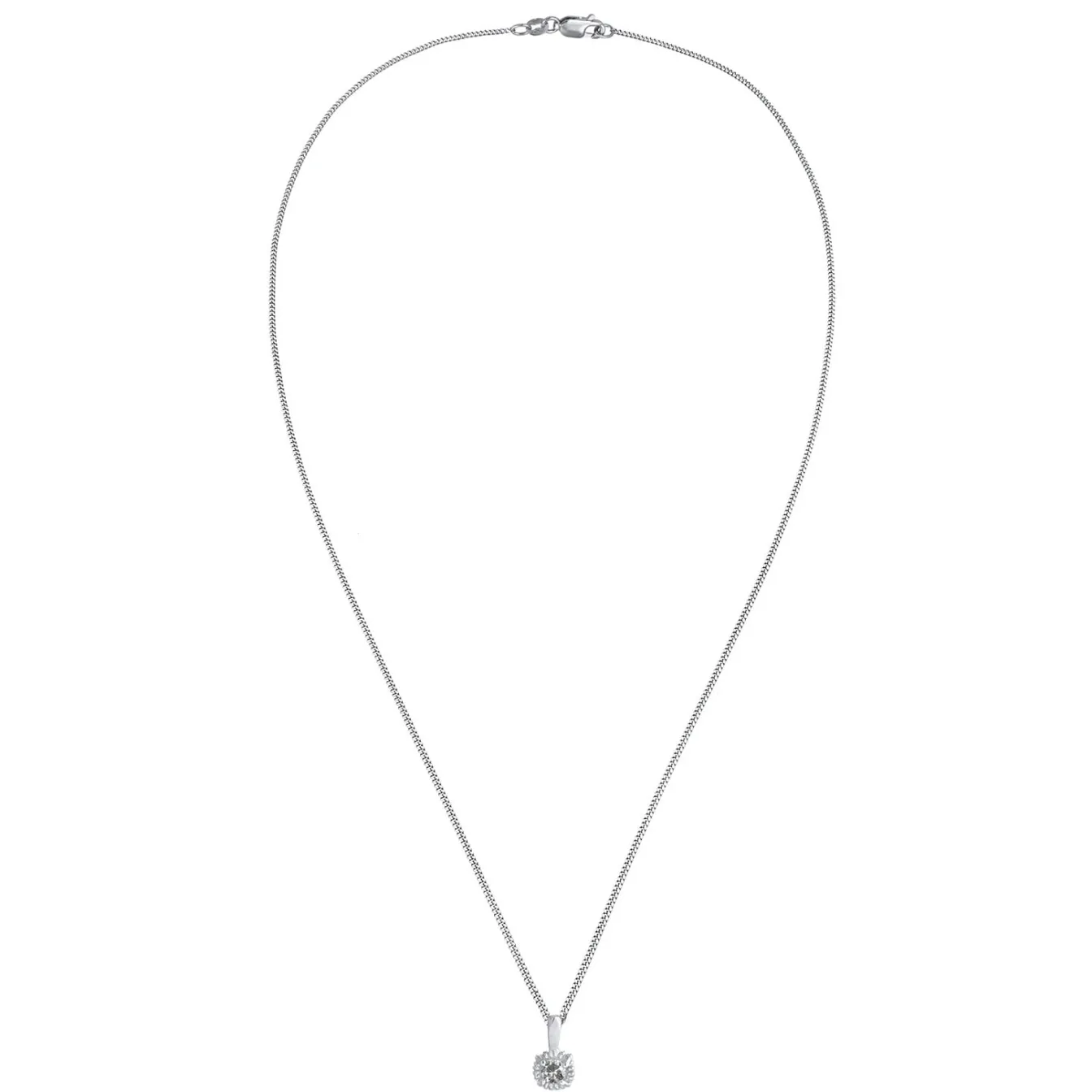 Elli "Halskette | Salt & Pepper Diamant (0.11 ct.)< Letzte Chance|Halsketten