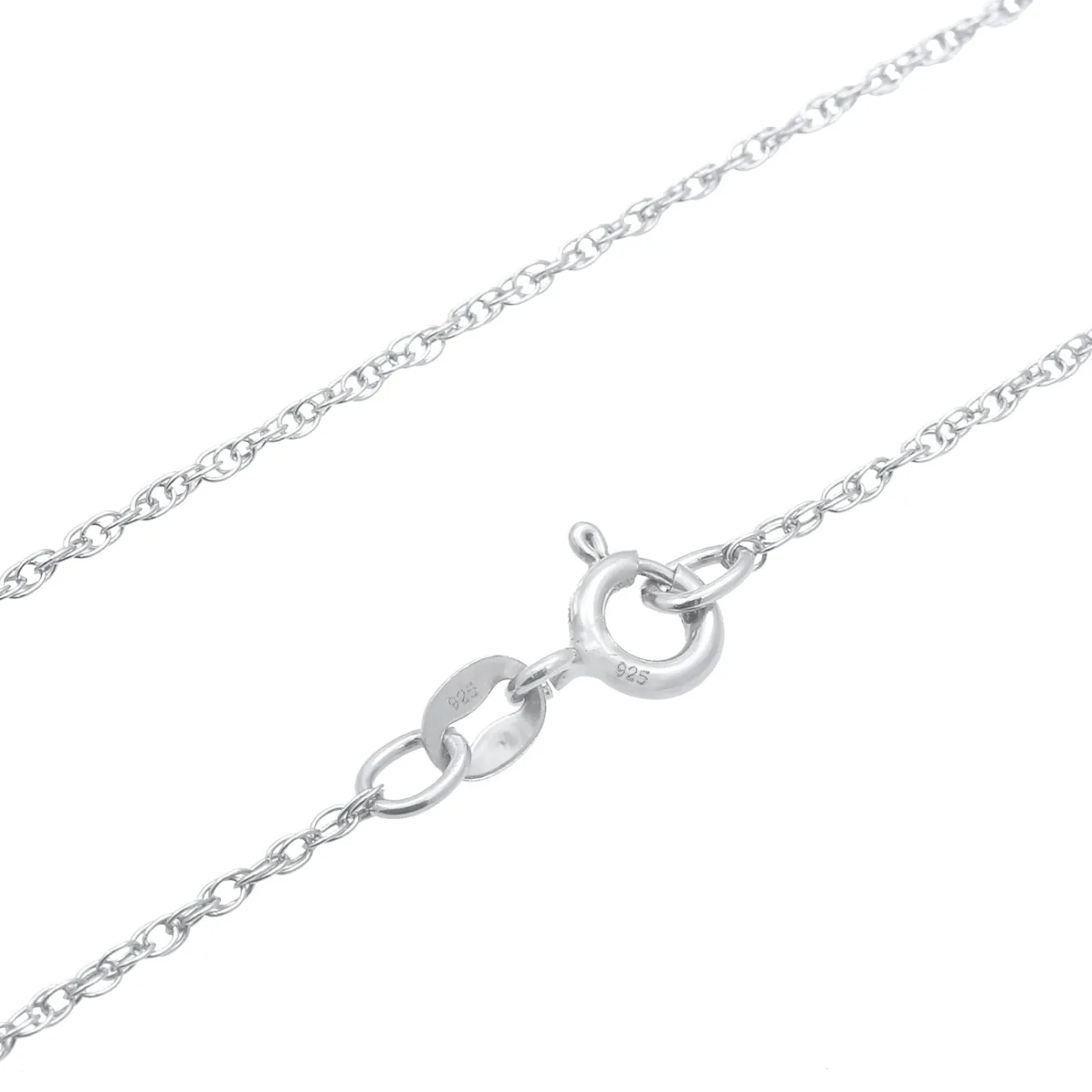 Elli "Halskette | Zirkonia (Weiß)< Halsketten|Silber